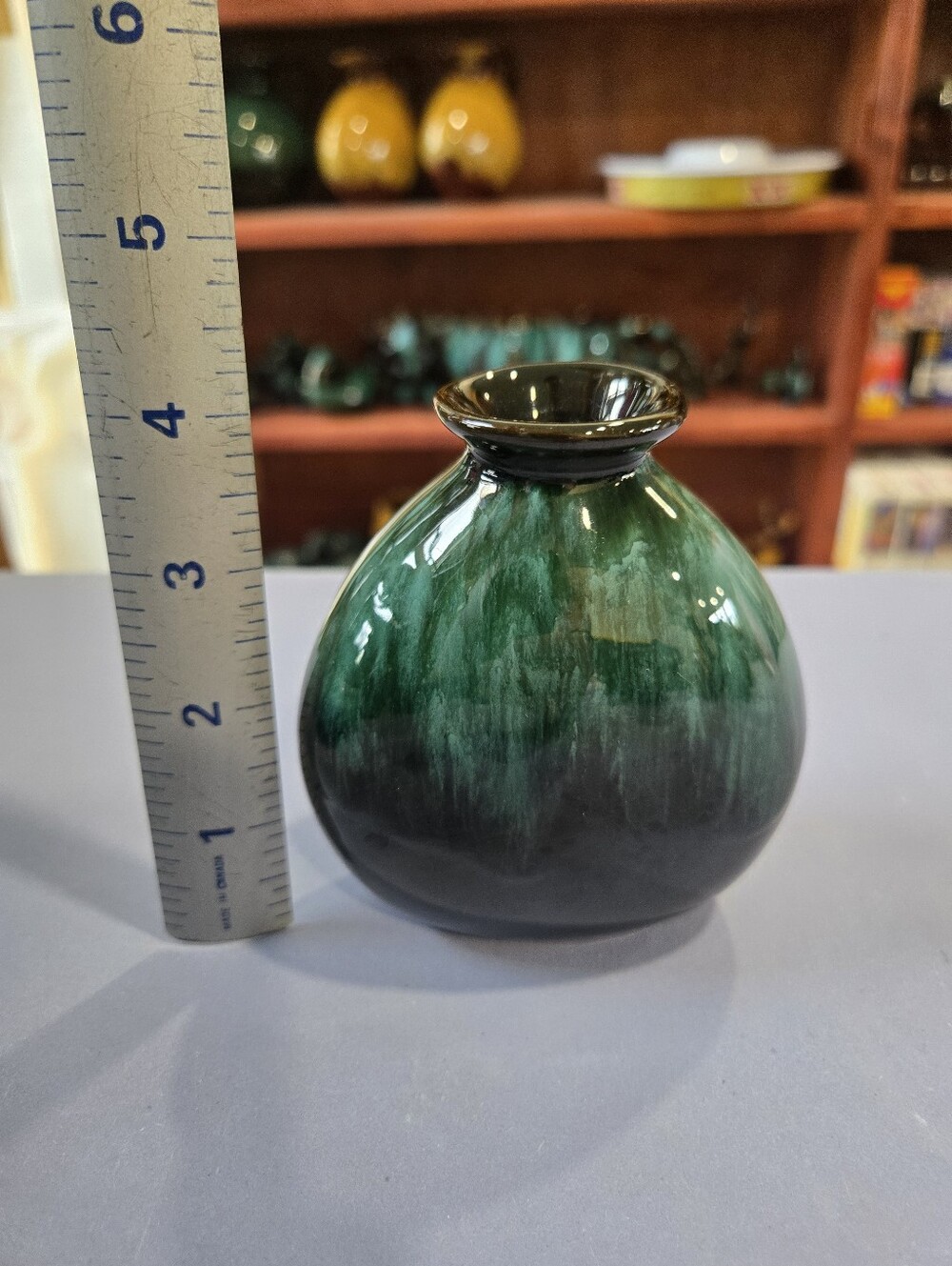 Vintage Blue Mountain Pottery Pill Bottle